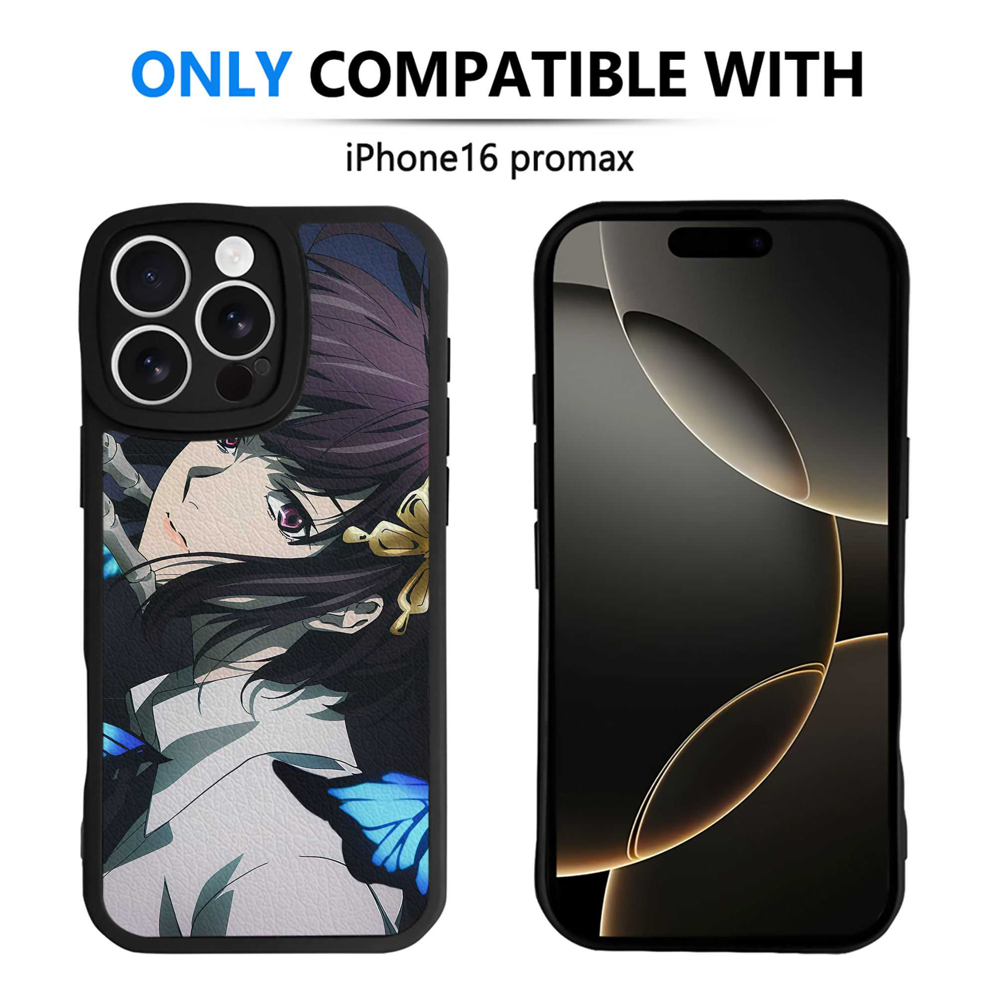 （画像用） 文豪ストレイドッグス Bungo Stray Dogs 【iPhone 16シリーズ対応】シリコンスマホケース（レザー調） 材質：シリコン